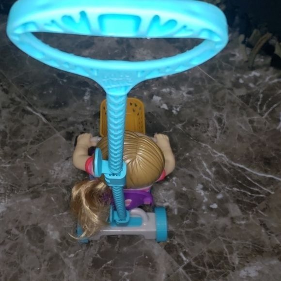 Baby Alive doll with bicycle - Picture 5 of 12